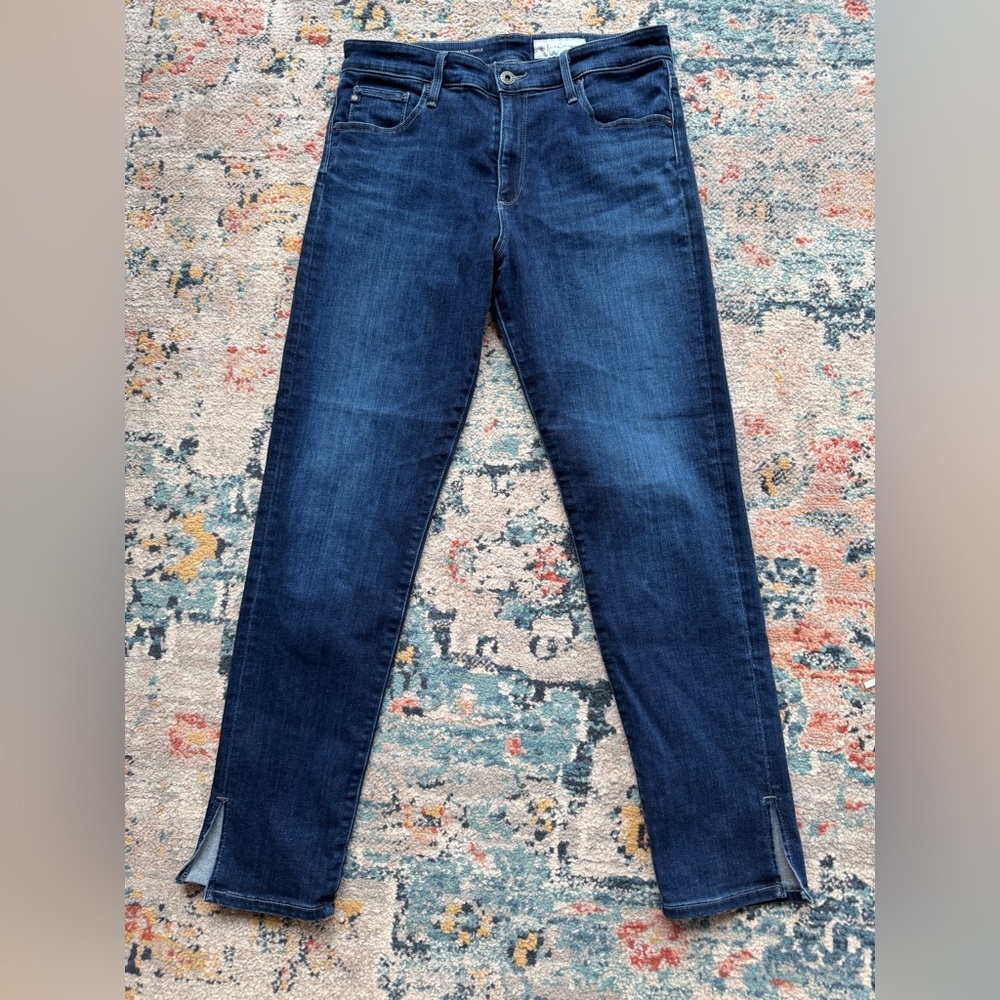 Adriano Goldschmied The High Rise Stevie Slim Ankle Jean
Size 30